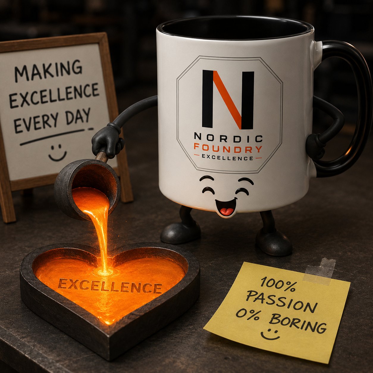 Norfox foundry mug character