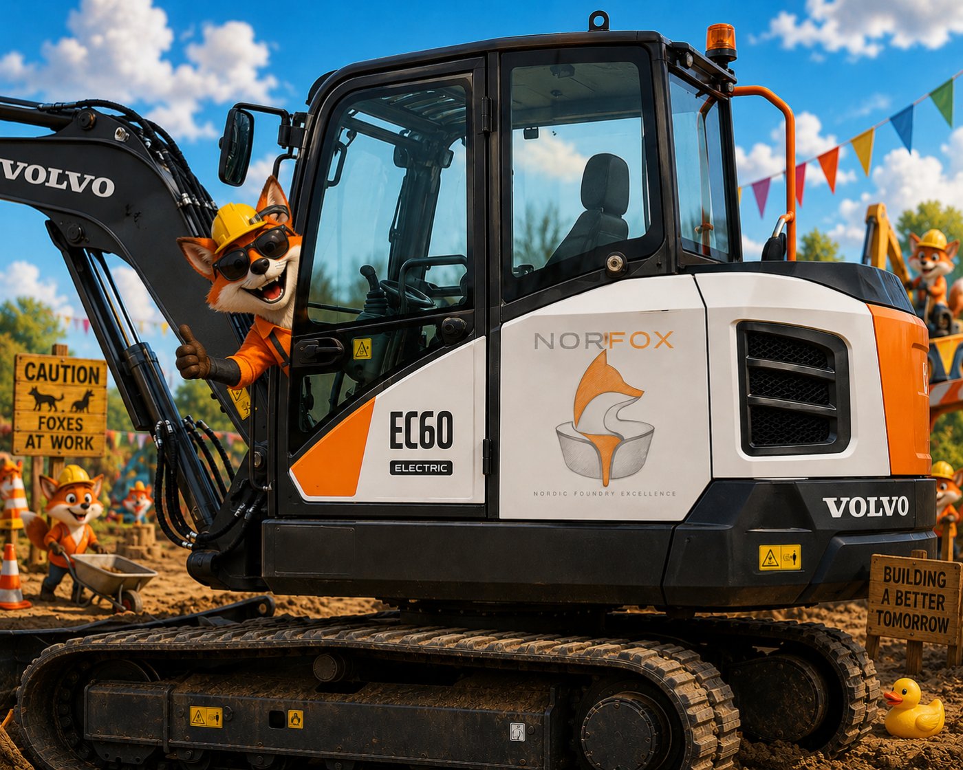 Norfox Volvo excavator