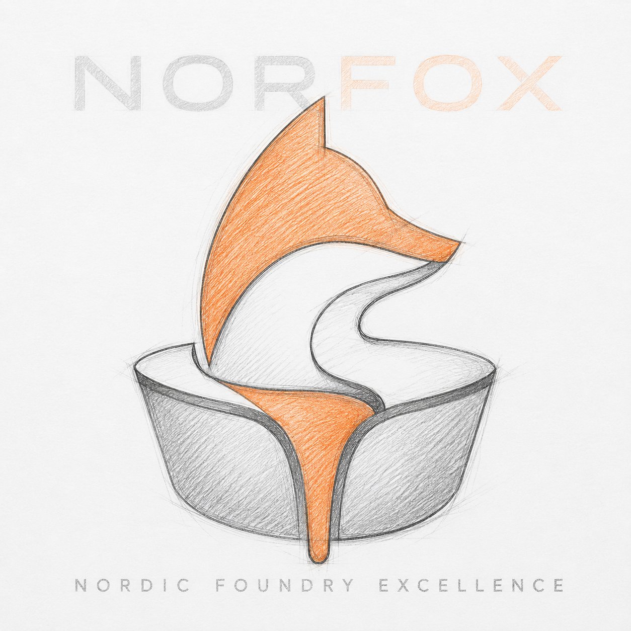 Norfox fox sketch